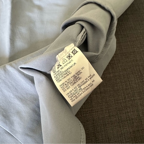 Acne Rene Stretch Pencil Skirt in Powder Blue - Picture 8 of 10